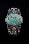 Navajo Bracelet, one stone, turquoise