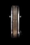 Navajo Men's Bracelet, sterling silver and 14k gold