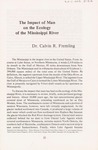 The Impact of Man on the Ecology of the Mississippi River by Cal R. Fremling