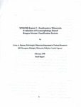 MNDNR Region 5 - Southeastern Minnesota evaluation of geomorphology-based Rosgen stream classification system