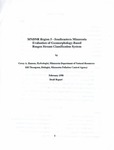 MNDNR Region 5 - Southeastern Minnesota evaluation of geomorphology-based Rosgen stream classification system by Cal R. Fremling