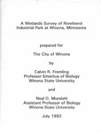 Wetlands survey by Cal R. Fremling