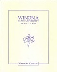 Graduate Catalog 2000-2002 by Winona State University