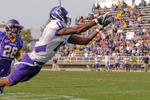 Football Action Photograph 2008 by Winona State University and Andrew Nyhus