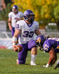 Football Action Photograph 2008 by Winona State University and Andrew Nyhus