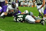 WSU Warrior Football Action Photograph 2009 by Winona State University and Chops Hancock