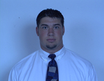 WSU Warrior Football Player - Ty Breitlow - Portrait 2001 by Winona State University