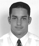 WSU Warrior Football Player - Dave Cruz - Portrait 2001 by Winona State University