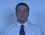 WSU Warrior Football Player - Nick Jaeger - Portrait 2001 by Winona State University