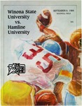 Winona State University vs. Hamline University: Football Program by Winona State University