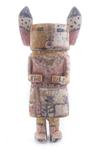 Wilson Tawaquaptewa, Large Figure with Polka Dots on Pointed Ears. 11 1/2" x 5 3/8"