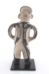 Ceramic figure, Cochiti pueblo (New Mexico). date unknown, 9 3/4" tall