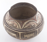 Jar, Zuni pueblo. ca. 1890, 7" x 9 1/4"