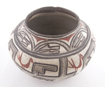 Jar, Zuni pueblo. ca. 1890-1910. 7 7/8" x 10 3/4"