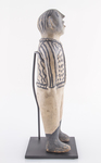 Clay figure, Cochiti pueblo, 12 1/4" tall