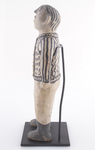 Clay figure, Cochiti pueblo, 12 1/4" tall