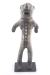 Clay figure, Cochiti pueblo, 15" tall