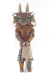 Hopi Antelope katsina sculpture. ca 1930. 13" tall