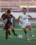 WSU Warrior Soccer Action Photograph 2005 by Winona State University