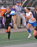 WSU Warrior Soccer Action Photograph 2008 by Winona State University and Andrew Nyhus