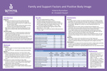 Family and Support Factors and Positive Body Image by Victoria Gunnufson