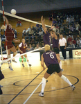 WSU Warrior Women's Volleyball Action Photograph 1999 by Winona State University