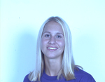 WSU Warrior Women's Volleyball Player - Britta Hofmann - Portrait 2001 by Winona State University