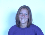WSU Warrior Women's Volleyball Player - Jennifer Jepson - Portrait 2001 by Winona State University