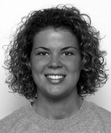 WSU Warrior Women's Volleyball Player - Anne Lusic - Portrait 2001 by Winona State University