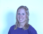 WSU Warrior Women's Volleyball Player - Lindsay Petterson - Portrait 2001 by Winona State University