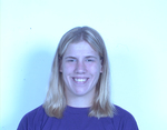 WSU Warrior Women's Volleyball Player - Stephanie Schultz - Portrait 2001 by Winona State University