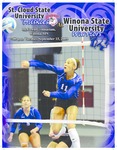 Winona State University Volleyball Program Covers and Inserts 2009 by Winona