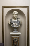 Portrait Bust of Emperor Hadrian with a Pedestal by Winona State University