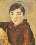The Artist’s Son by Max Weber