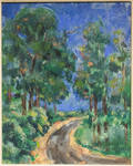 Winding Road with Trees by Max Weber