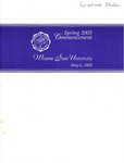 2005 Spring Commencement Program: Winona State University by Winona State University