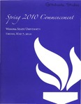 2010 Spring Commencement Program: Winona State University