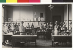 Home economics class a Winona Normal School