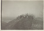 Female Students on one of the bluffs overlooking Winona