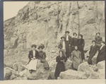 Female Students on one of the bluffs