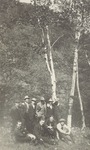John Holzinger and a group of Men in woods near Winona