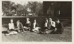 WSTC Students On Campus Grounds