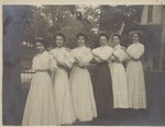 1. Kitty Halloran; 2. Jane Cassidy; 3. Grace Murphy; 4. Frances Flaliavan; 5. Gertrude Ronayne; 6. Sadie McGrath
