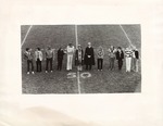 Homecoming Court on Football Field