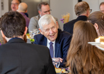 Darrell W. Krueger at the Inaugural Luncheon for Dr. Kenneth Janz by Winona State University and Heidi M. Wisniewski